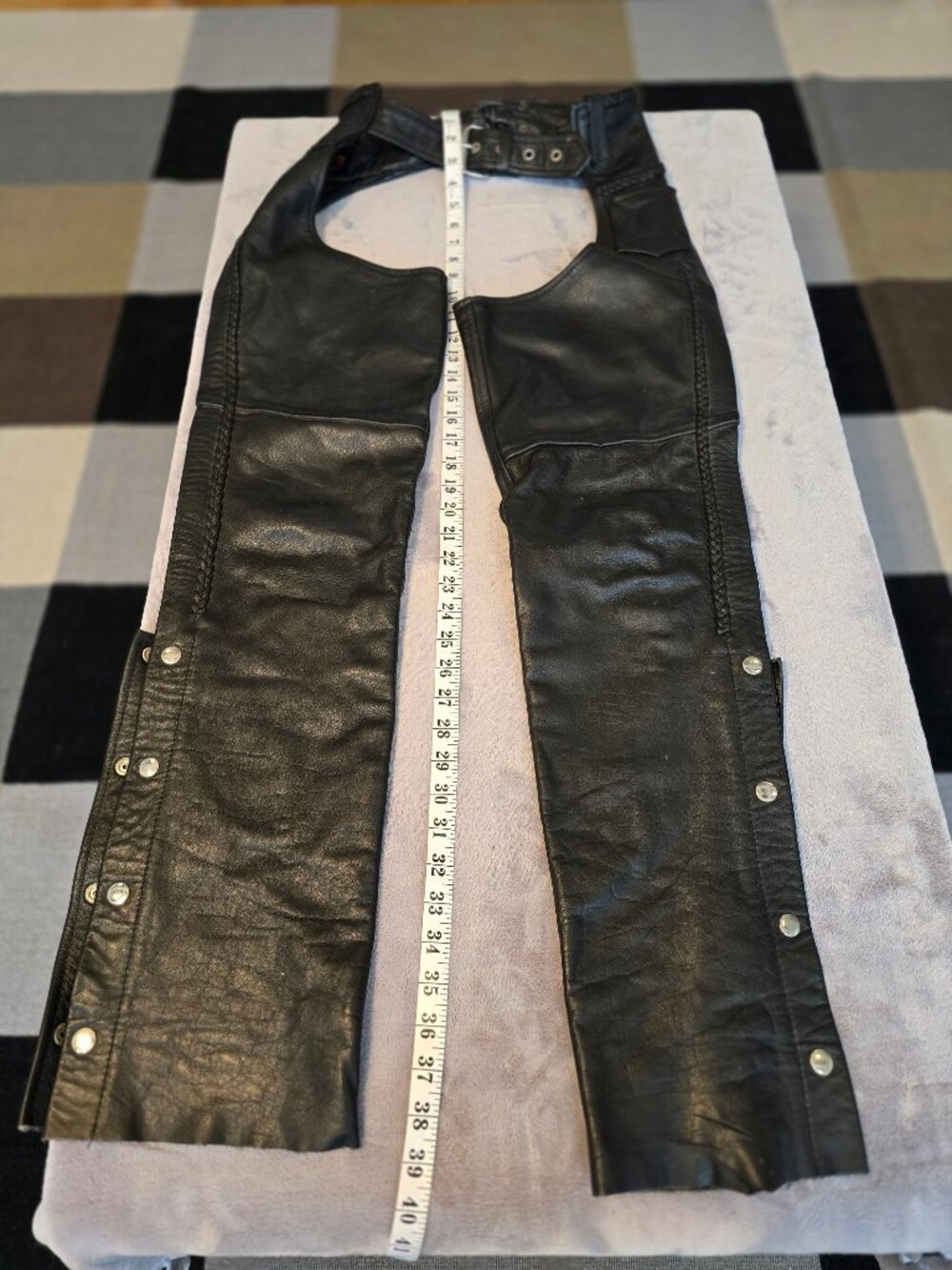Leather chaps 3xS - Picture 6 of 7